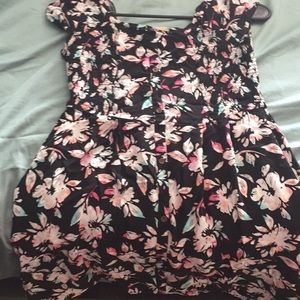 Mudd girls dress with flower print